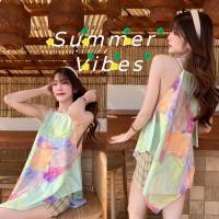 ราคา SummerVibes ฺBlue Aurora เสื้อสายเดี่ยว น่ารัก เที่ยวทะเล คาเฟ่ มินิมอล สไตล์เกาหลี สไตล์ญี่ปุ่น (21558151994)