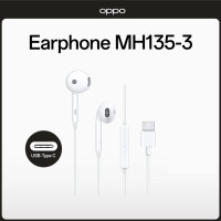 ราคา OPPO Earphone MH135 3 หูฟังมีสาย หัวType C รับประกันศูนย์ไทย (23247755464)
