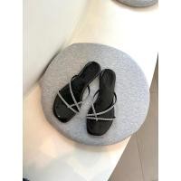 ราคา รองเท้าแตะ เส้นเพชร ผ้าเงา allbout shu as 08 (21382967743)