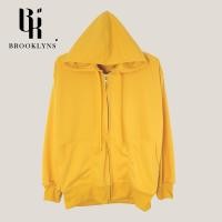 ราคา Freesize XXL เสื้อกันหนาวมีฮูดนิวยอร์ก สีล้วน (20156174593)