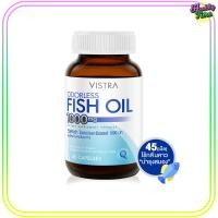 ราคา Vistra Odorless Fish Oil 1000mg น้ำมันปลา รับประทานง่าย ไร้กลิ่นคาว 45เม็ด 1ขวด (7555858467)