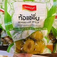 ราคา ท้อแช่อิ่ม วนัสนันท์ ขนาด 300 กรัม ท้อดอง ผ่าซีก หวาน อร่อย สามารถทานสด หรือนำไปประกอบขนม ผลไม้แช่อิ่ม เก็บไว้ได้นาน (9018534814)