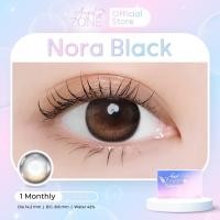 ราคา Angel Zone คอนแทคเลนส์ รุ่น Nora Black 14 2 รองรับสายตาปกติและค่าสายตาสั้น 0 50 ถึง 10 00 (23189342847)