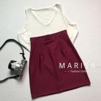 ราคา ผ้าโรเชฟ ผ้ายืด กระโปรงทรงเอ กระโปรงทำงาน (21446205611)