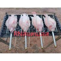 ราคา เหล็กย่างปลาเผา ที่ย่างปลาสแตนเลส ที่เสียบปลาเผา เผาปลานิล ปลาทับทิม stainless steel 1ชิ้น (10198977679)