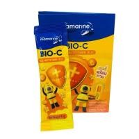 ราคา Mamarine Jelly Bio C วิตามินซีรูปแบบเยลลี่ 1กล่อง 10ซอง (25228365485)