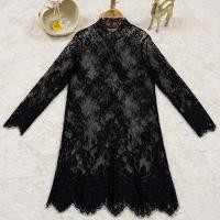 ราคา เสื้อเชิ้ตผู้หญิงแขนยาวสีดำ ชั้นในลูกไม้ ทรงสั้น โปร่งใส ครึ่งตัว ขอบลูกไม้ขาว แฟชั่นฤดูใบไม้ผลิ 2025 (23409836402)