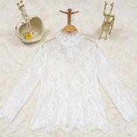 ราคา เสื้อเชิ้ตผู้หญิงแขนยาวสีดำ ชั้นในลูกไม้ ทรงสั้น โปร่งใส ครึ่งตัว ขอบลูกไม้ขาว แฟชั่นฤดูใบไม้ผลิ 2025 (23409836393)