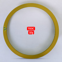 ราคา ขอบล้ออลูมิเนียมเปล่า 700C แอโร่สองชั้น 40 มม 32 รู Double Wall Alloy Rim ขอบล้อจักรยานเสือหมอบ fixed gear (25409780406)