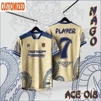 ราคา เสื้อยืดลายคอนเซ็ปต์ใหม่ปี 2025 เสื้อยืดพิมพ์ลายโทเท็มมังกร เสื้อกีฬาไทย เนื้อผ้านุ่ม ระบายอากาศได้ดี (24948310663)