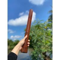 ราคา ไม้คมแฝก ไม้มะค่าเนื้อแข็ง ยาว60ซม คมแฝกเคลือบเงา (15116987680)