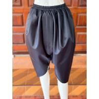 ราคา โจงกระเบนสำเร็จรูป สีดำ ผ้านิ่ม (25462851555)