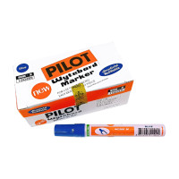 ราคา ปากกาไวท์บอร์ด หัวกลม แพ็ค12ด้าม น้ำเงิน ไพล็อต WBMKM (23084155745)