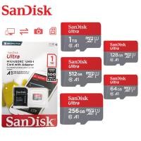 ราคา Sandisk Ultra microSD SDXC HC Card ความเร็ว 100MB s ความจุ 32GB 64GB 128GB 256GB 512GB 1TB Class10 A1 SDSQUA4 GN6MN เมมโมรี่การ์ด การ์ดหน่วยความจำ ไอโครเอสดีการ์ด แซนดิส (25130703311)
