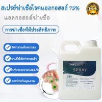 ราคา ถูกสุดๆ ขนาด1ลิตร แอลกอฮอลล์ล้างมือ 75 Alcohol Hand Spray Ethyl Alcohol 75 ล้างมือโดยไม่ต้องล้างออก (14583716503)