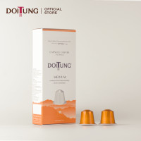 ราคา DoiTung Coffee Capsule Medium Roasted 100 Arabica 10 capsules กาแฟแคปซูล คั่วกลาง อาราบิก้า 100 ดอยตุง (10006484396)