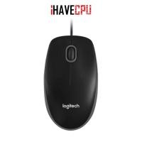 ราคา เมาส์ mouse iHAVECPU LOGITECH USB B100 BLACK (19227376126)