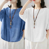 ราคา Lieoyuarn เสื้อเชิ้ตคอปาดแขนสั้นสไตล์ลำลอง (25675928391)