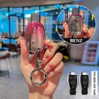 ราคา ที่ใส่กุญแจรถ Benz เคสกุญแจ BENZ GLC CLA250 W204 เคสกุญแรถยนต์ benz CLA E S GLC พวงกุญแจ benz (22580442752)