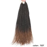 ราคา ผมต่อผมบิดเกลียวเซเนกัลสังเคราะห์แฮร์พีซถักเปีย Braids ในเซเนกัลผมผมเปียสีสันสดใสถักโครเชต์กล่องใส่ผมผมเปีย (20907601996)