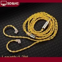ราคา SD HI สายหูฟัง T1 qkz 8 Strand ทองแดงชุบเงินสายอัพเกรดสายหูฟังแบบมีสาย3 5มม สำหรับ AK6 zxn zxt ZS10 edX Pro zsr CCA (25467392601)
