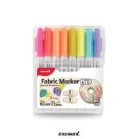 ราคา Monami ปากกามาร์คเกอร์เขียนผ้า รุ่น Fabric Marker 470 (7512569848)