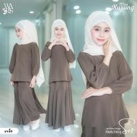 ราคา ชุดเซ็ทแม่ ชุดเสื้อกระโปรงหางปลา ดีเทลเรียบๆ ใส่ออกงานเป็นคู่แม่ ลูก สวมใส่ออกงาน IN53วาริสมุสลิม (126466446411)