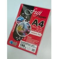 ราคา กระดาษโฟโต้ Fuji Glossy Photo Paper หนา 180 แกรม 100 แผ่น A4 (21905186556)
