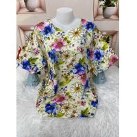 ราคา เสื้อสปัน รอบอก46 50นิ้ว เสื้อไซส์ใหญ่ เสื้อผ้าสาวอวบ เสื้อลายดอก เสื้อฮาวาย เสื้อผ้าแฟชั่นผู้หญิง รุ่น1014 (126519329902)