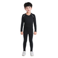 ราคา ชุดรัดกล้ามเนื้อเด็ก เสื้อรัดกล้ามเนื้อแขนยาว กางเกงรัดกล้ามเนื้อขายาว (22959853088)