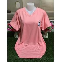 ราคา เสื้อยืด เสื้อผู้หญิง เสื้อยืด ผญสวยๆ เสื้อแฟชั่นผญ เสื้อผ้าสาวอวบ เสื้อยืด oversize รุ่น1589 (22942551654)