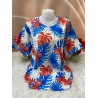 ราคา เสื้อสปัน รอบอก46 50นิ้ว เสื้อไซส์ใหญ่ เสื้อผ้าสาวอวบ เสื้อลายดอก เสื้อฮาวาย เสื้อผ้าแฟชั่นผู้หญิง รุ่น1013 (26179813178)