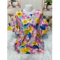 ราคา เสื้อสปัน รอบอก46 50นิ้ว เสื้อไซส์ใหญ่ เสื้อผ้าสาวอวบ เสื้อลายดอก เสื้อฮาวาย เสื้อผ้าแฟชั่นผู้หญิง รุ่น1014 (126519329894)