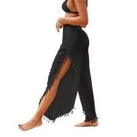 ราคา กางเกงขายาวผ่าข้างชีฟอง กางเกงขายาว K 05 (24747212070)