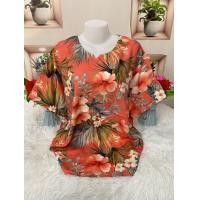 ราคา เสื้อสปัน รอบอก46 50นิ้ว เสื้อไซส์ใหญ่ เสื้อผ้าสาวอวบ เสื้อลายดอก เสื้อฮาวาย เสื้อผ้าแฟชั่นผู้หญิง รุ่น1014 (126546106111)