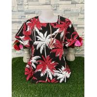 ราคา เสื้อสาวอวบ คอเหลี่ยม รอบอก46 52นิ้ว เสื้อแขนสั้น เสื้อคุณแม่สวยๆ เสื้อผ้าสาวอวบ เสื้อแฟชั่นผญ รุ่น73 (24714579742)