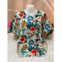 ราคา เสื้อสปัน รอบอก46 50นิ้ว เสื้อไซส์ใหญ่ เสื้อผ้าสาวอวบ เสื้อลายดอก เสื้อฮาวาย เสื้อผ้าแฟชั่นผู้หญิง รุ่น1013 (26179813174)