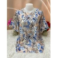 ราคา เสื้อสปัน รอบอก46 50นิ้ว เสื้อไซส์ใหญ่ เสื้อผ้าสาวอวบ เสื้อลายดอก เสื้อฮาวาย เสื้อผ้าแฟชั่นผู้หญิง รุ่น1013 (26179813185)