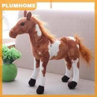 ราคา PLUMHOME ของเล่นตุ๊กตาม้าจำลองขนาด30 40ซม ตุ๊กตาม้าลายสัตว์น่ารักตุ๊กตาม้าเหมือนจริงของเล่นสำหรับถ่ายรูปของขวัญวันเกิดเด็ก (25306343710)