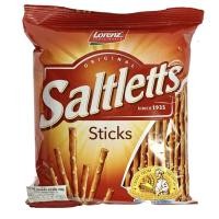 ราคา ลอเรนซ์ ขนมปังอบกรอบรสเกลือ เพรซเซล Lorenz Saltletts Sticks Brezel Cocktail 5 แบบ (9957887645)
