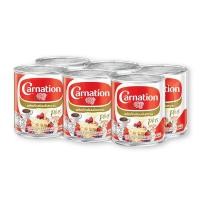 ราคา นมข้นหวาน ตรา คาร์เนชัน พลัส Carnation Plus 380 กรัม x 6 กระป๋อง (18126367767)