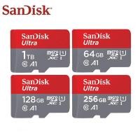 ราคา การ์ดหน่วยความจำ SanDisk Ultra microSDXC 32GB 64GB 128GB 256GB 512GB 1TB SQUAB A1 C10 U1 UHS I 100MB s R SDSQUAB 128G GN6MN เมมโมรี่การ์ด ไมโครเอสดี การ์ด (25140164419)