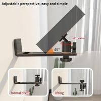 ราคา XINGHEC2 Portable Projector Bracket 360 Rotatable Wall Mount Beamer Holder Universal 1 4 Screw For XGIMI JMGO Dangbei Projector Stand (25613308301)