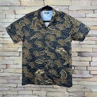 ราคา เสื้อฮาวายลายคลื่นญี่ปุ่น ผ้าไหมอิตาลีใส่สบาย (9383013059)