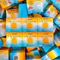 ราคา กันแดดใยไหมมิกิ5g 1แพค6ชิ้น spf50 เนื้อเนียนเกลี่ยง่าย หน้าใสปิ๊งมีออร่า (16354547972)