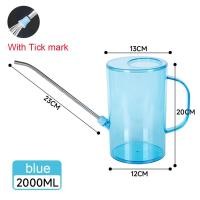 ราคา PICKIT เหล็กไร้สนิม บัวรดน้ำสวน พร้อมเครื่องหมายขีด 1 5L 2L กาต้มน้ำรดน้ำน้ำ แบบพกพาได้ หัวฉีดยาว ถังรดน้ำน้ำ พืชดอกไม้ในสวน (24957272910)