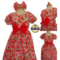 ราคา ชุดเด็ก ชุดทองกวาวลายดอก แขนตุ๊กตา (17377033645)