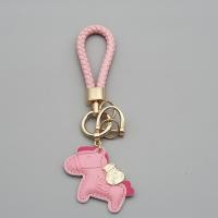 ราคา พวงกุญแจหนังจี้การ์ตูน ม้า มานำโชคสร้างสรรค์มีตังมา ม้า จี้กระเป๋าหญิงสวยหรูของขวัญปัจฉิมพวงกุญแจรถ (24505720555)