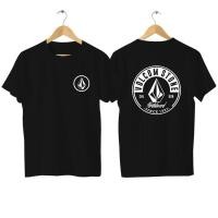 ราคา Volcom Stone เสื้อยืดผู้ชายตามสมัยนิยมผู้หญิงเสื้อยืดแขนสั้นผ้าฝ้ายโอเวอร์ไซส์พิมพ์ลายเสื้อคลุมสตรีทแวร์S 5XL (23005552034)