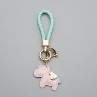 ราคา พวงกุญแจหนังจี้การ์ตูน ม้า มานำโชคสร้างสรรค์มีตังมา ม้า จี้กระเป๋าหญิงสวยหรูของขวัญปัจฉิมพวงกุญแจรถ (24505720561)